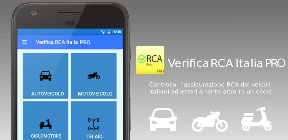Verifica RCA Italia PRO v1.6.5 APK (Full Version)