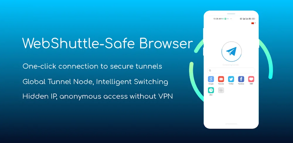 WebShuttle – Private Browser v3.7.8 MOD APK (Premium Unlocked)