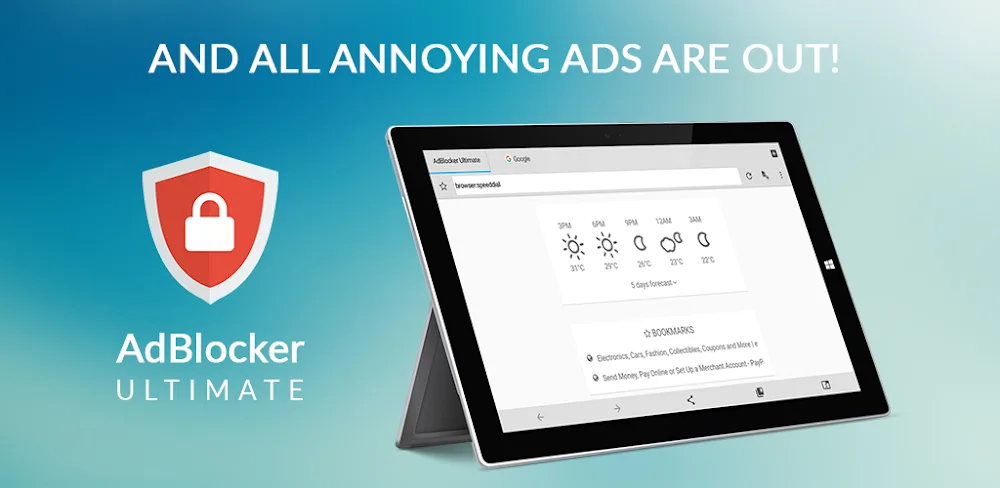 AdBlocker Ultimate Browser v2.0.7 MOD APK (Premium Unlocked)