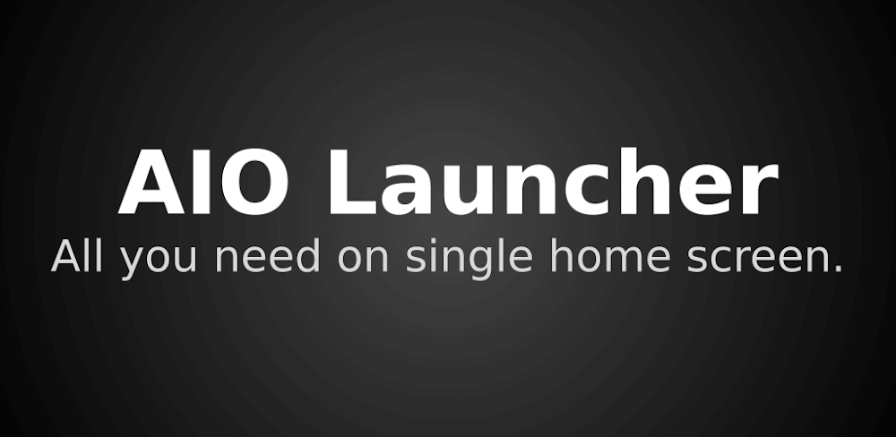 AIO Launcher v7.0.2-beta2 MOD APK (Premium Unlocked)