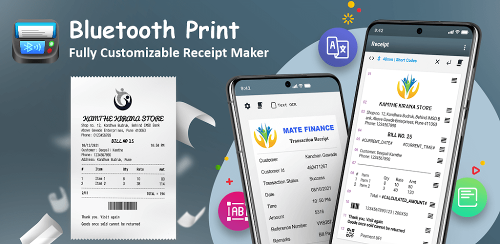 Bluetooth Thermal Printer v6.4.8.28 MOD APK (Premium Unlocked)