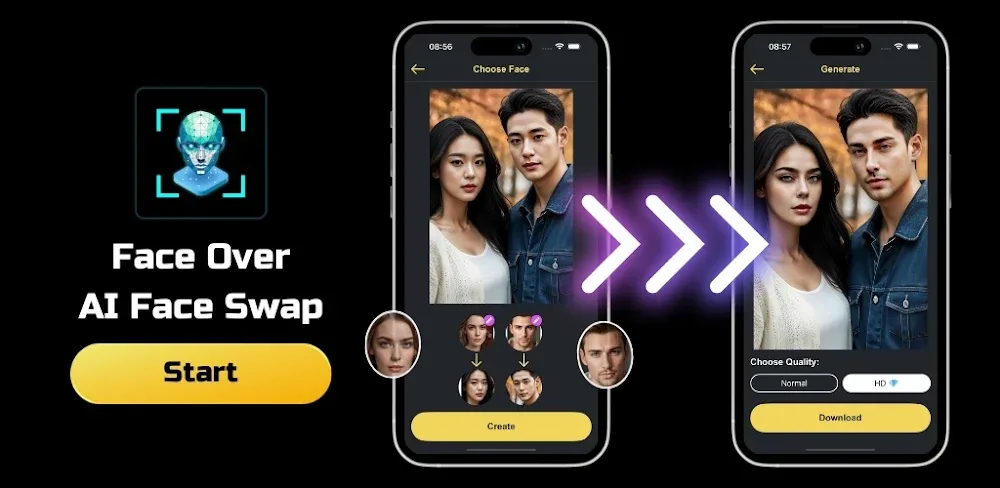 Face Over v107.0 MOD APK (Premium Unlocked)