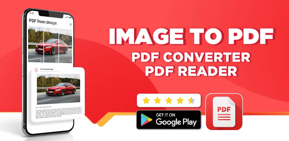 Image to PDF: PDF Converter v4.0.2 MOD APK (Premium Unlocked)
