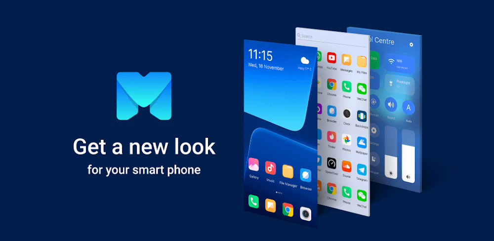 M Launcher v11.6 MOD APK (Premium Unlocked)