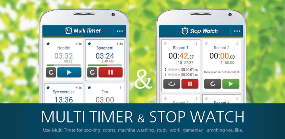 Multi Timer StopWatch v2.13.43 MOD APK (Premium Unlocked)
