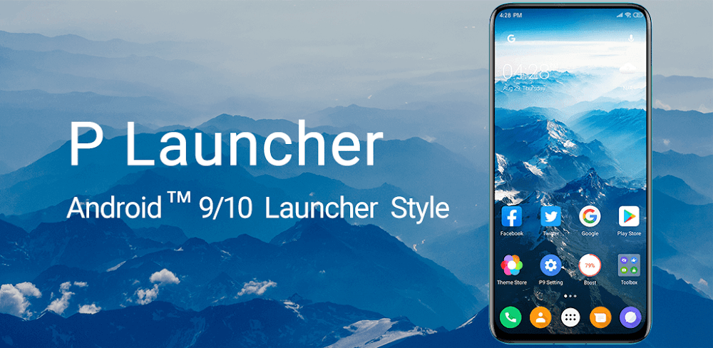 P Launcher v9.2 MOD APK (Premium Unlocked)
