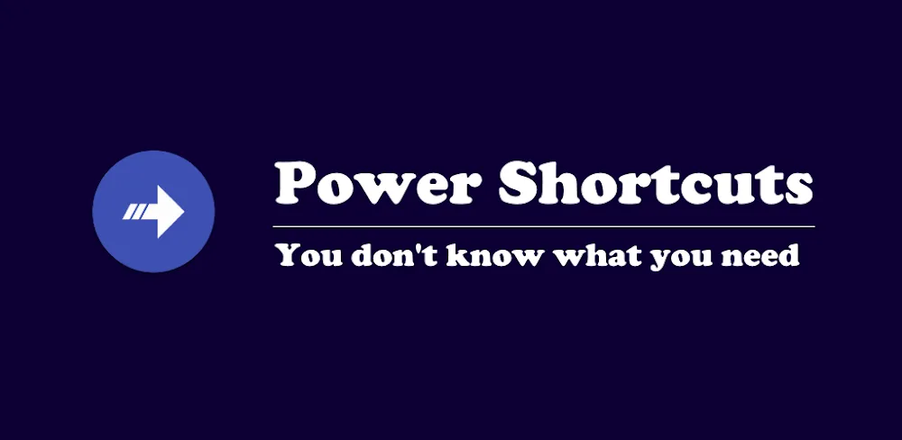 Power Shortcuts v1.5.4 MOD APK (Premium Unlocked)