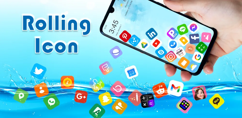 Rolling Icon v7.4.9 MOD APK (Premium Unlocked)