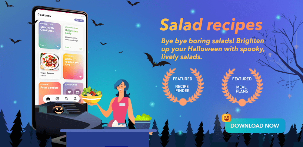 Salad Recipes: Healthy Meals v11.16.596 MOD APK (Premium Unlocked)