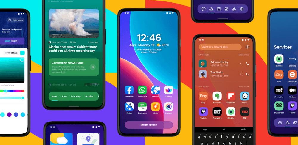 Smart Launcher 6 v6.6 build 007 MOD APK (Pro Unlocked)
