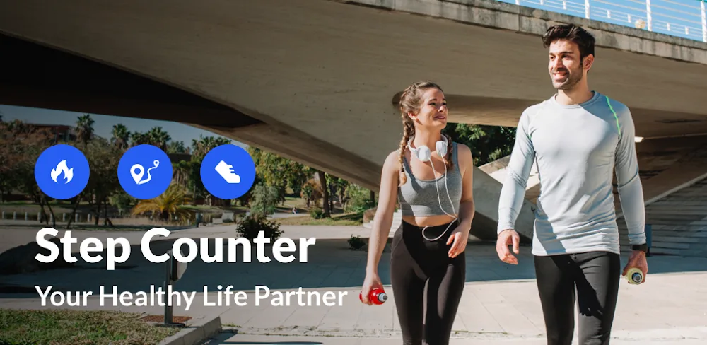 Step Counter – Pedometer v1.5.0 MOD APK (Premium Unlocked)