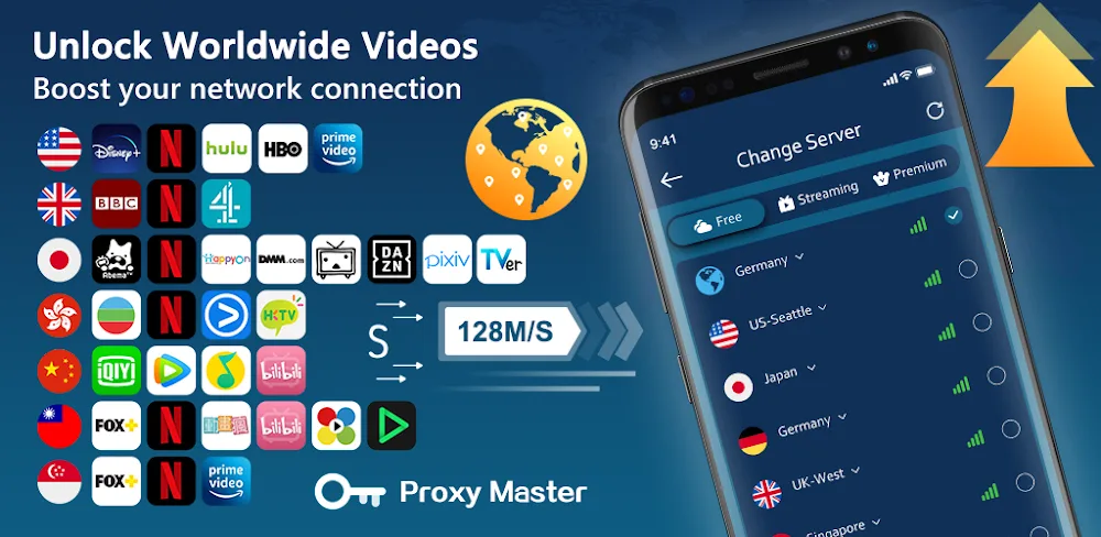 Proxy Master v5.5.3 MOD APK (Premium Unlocked)