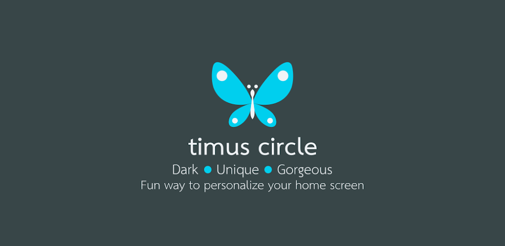 Timus Spin: Dark Icon Pack v16.9 APK (Full Version)