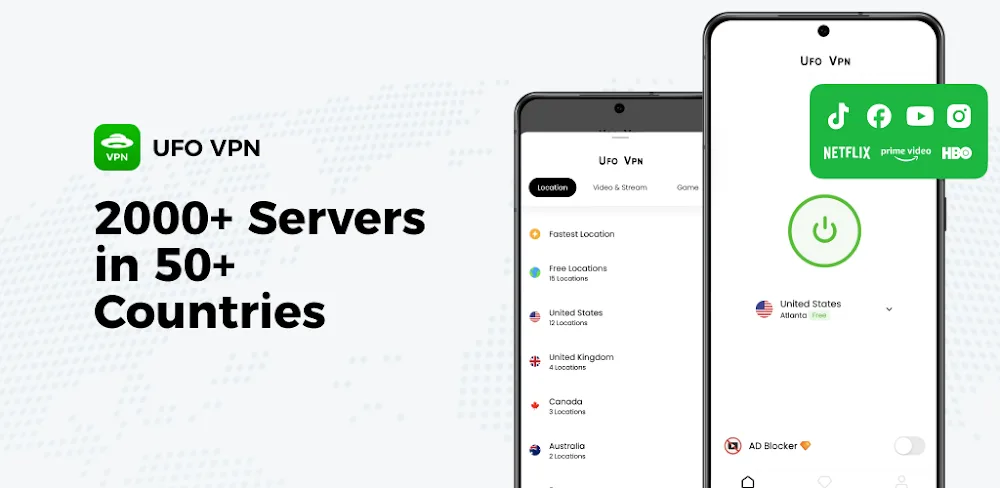 UFO VPN v2.3.19 MOD APK (Premium Unlocked)