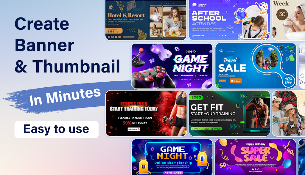 Banner Maker – Design Banner v4.9.1 MOD APK (Premium Unlocked)