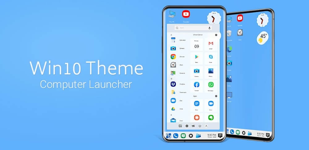 Win 10 Theme v6.3 MOD APK (Premium Unlocked)